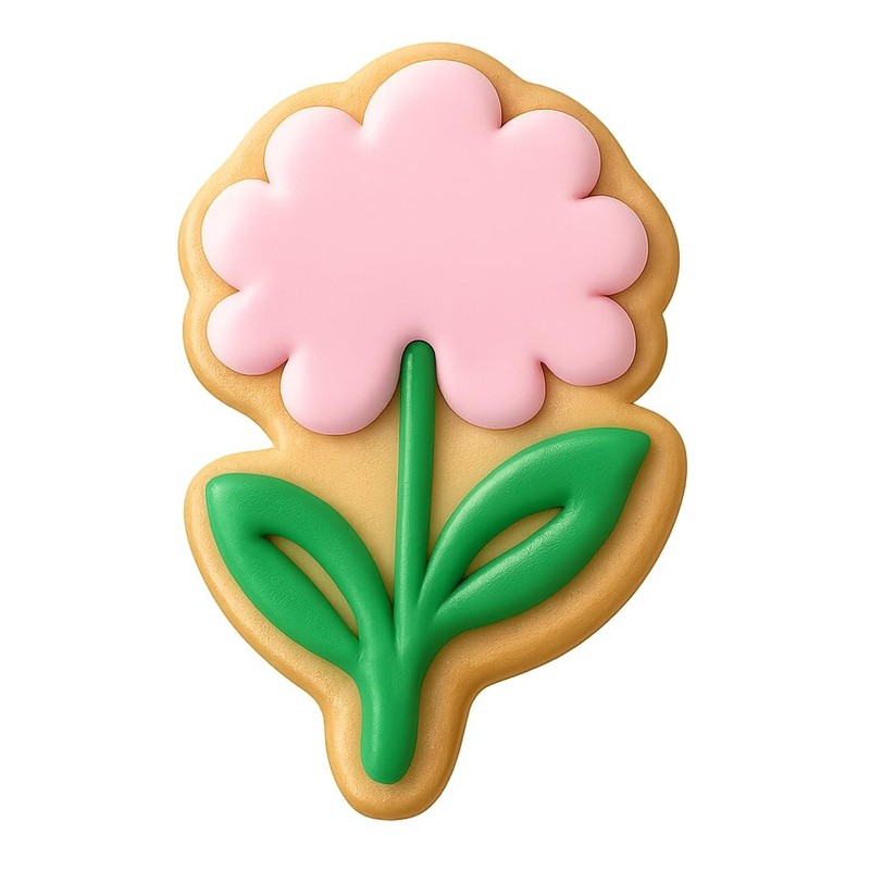 Velvet Verbena Cookie Cutter & Stamp, Fondant & Clay - 4x2.8 gallery