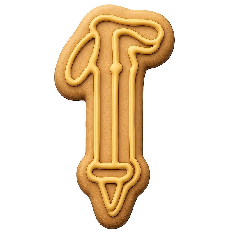 Hiking Stick Cookie Cutter & Stamp, Fondant & Clay – 1.6×4