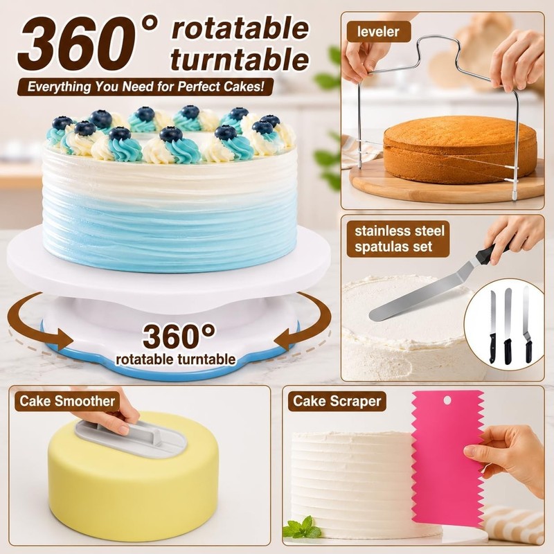 High-Quality 567 PCS Cake Decor Collection gallery