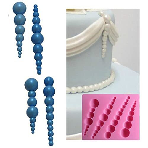 Pearl Drop Gum Paste Mold Cake Decorating with Fondant Gum Paste Icing Moulds gallery