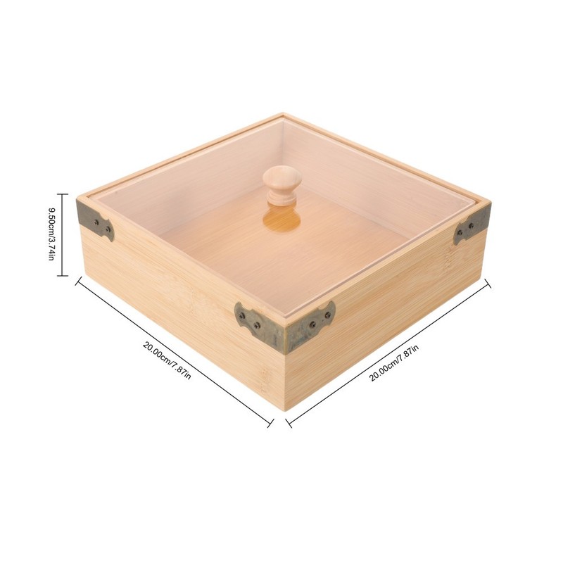 Covered Serving Plate Bakery Display Case Trays Bread Server with Lid Cake gallery