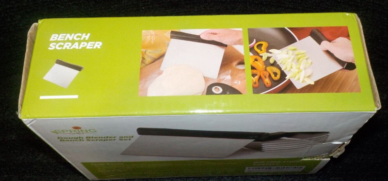 SPRING CHEF Dough Pastry Blender & Bench Scraper Dough Cutter Set (NIB***L@@K) gallery