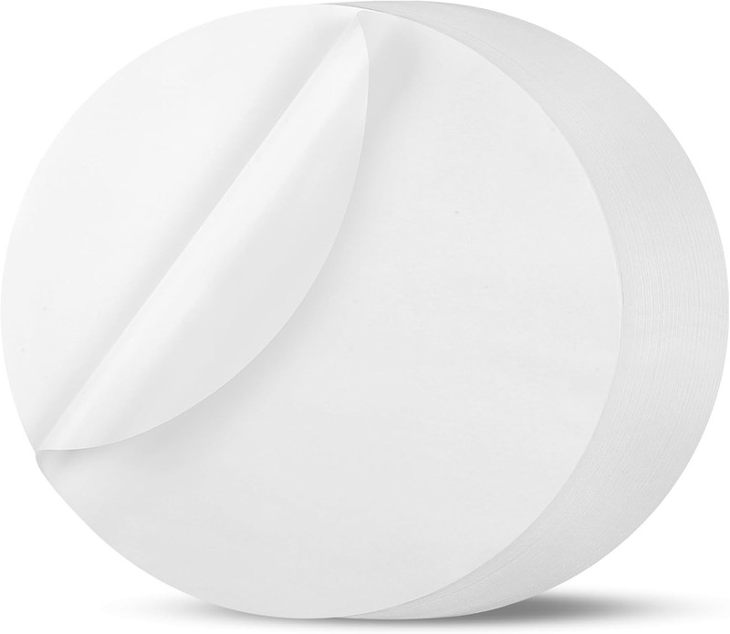 200PCS Parchment Paper Rounds, 9 Inch White Cake Pan Liners,