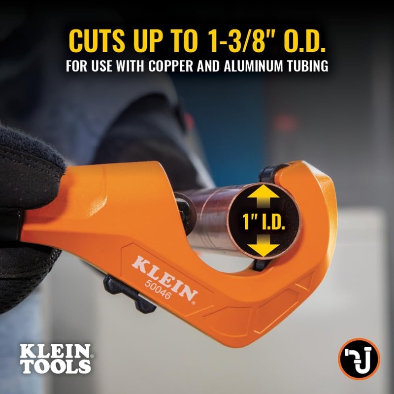 Klein Tools 50046 Constant Swing Tubing Cutter For Copper And Aluminum 1/8 To 1 gallery
