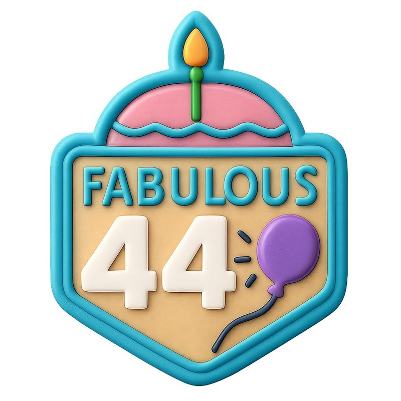 Fabulous 44 Script Cookie Cutter & Stamp, Fondant & Clay - 3.2x4" gallery