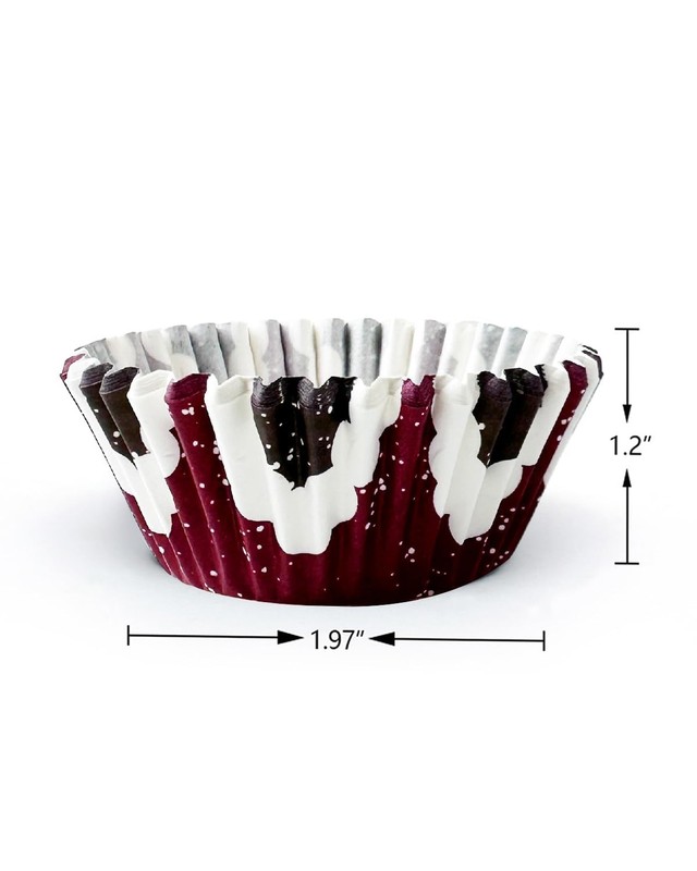 Christmas 300-Count Cupcake Liners Standard Cupcake Cups 6 Design Cupcake Pap... gallery