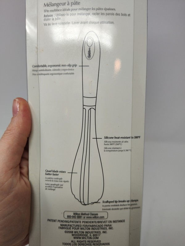 WILTON BATTER BEATER BLENDER MIXER CAKE KITCHEN UTENSIL COOKING TOOL 11 inch gallery
