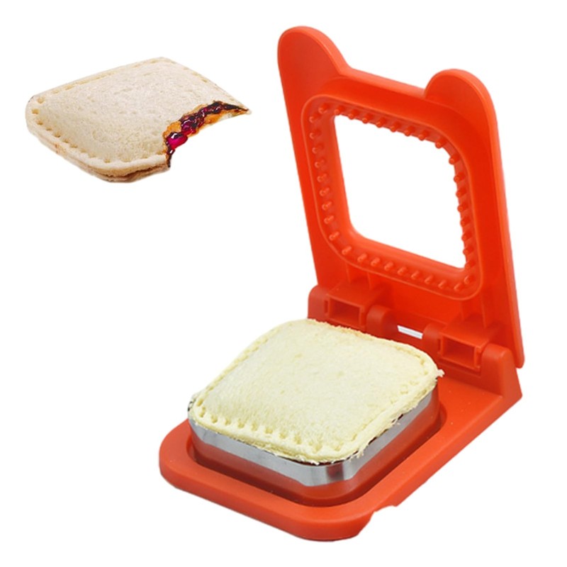 Sandwich Cutter and Sealer,Uncrustable Sandwich Maker,Home DIY Stainless Stee…