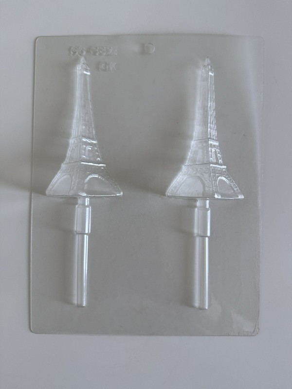 Eiffel Tower Large Lollipop Sucker Chocolate Candy Mold Paris French (3 pc) gallery
