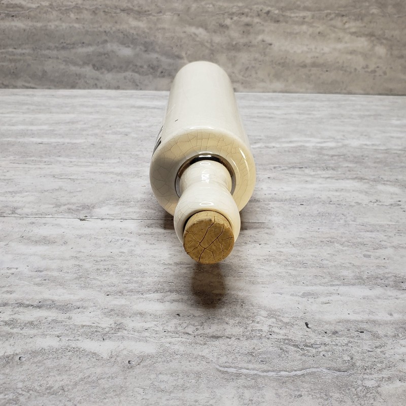 Vintage Hall Ceramic Tavern Silhouette Ice Water Rolling Pin Collector gallery