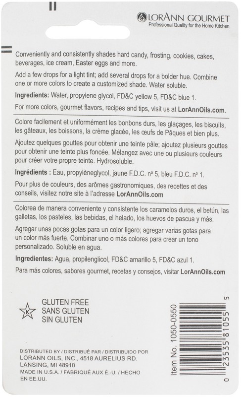 Liquid Food Color 1oz Green gallery