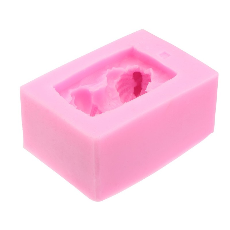 Sleeping Baby Fondant Mold Handmade Soap Mold Decoration (Pink)