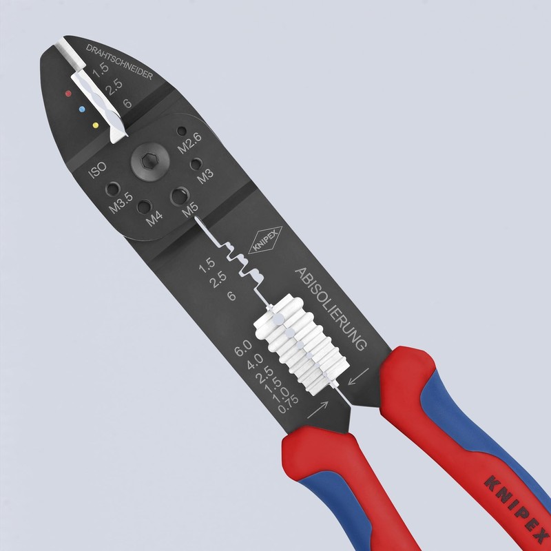 KNIPEX 9-1/2" Crimping Pliers Ergonomic Grip gallery