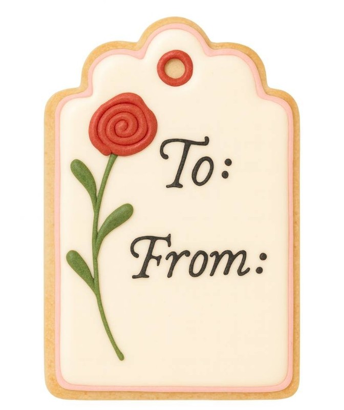 3'' Gift Tag or Tea Bag Cookie Cutter Metal gallery