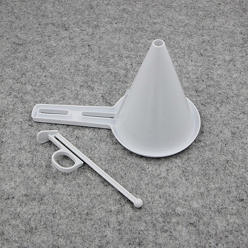 4 Sets Pancake Funnel Dispenser Cream Chocolate Pouring Tool gallery