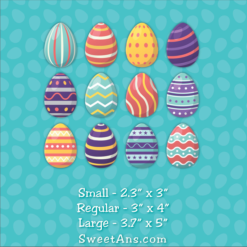 Easter Egg 3D Printed Cookie Fondant Cutter gallery