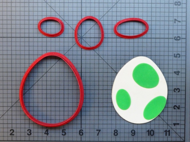 Video Game Item 266-A757 Cookie Cutter Set
