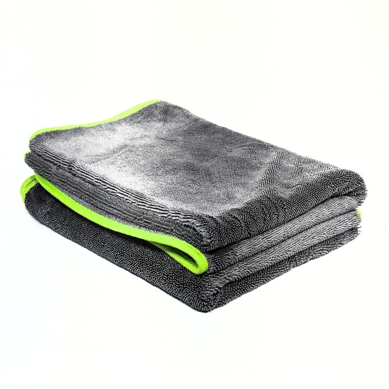 Twist Drying Towel Super Absorbent 600GSM – 35.4” x 23.6” inches, Gray Colo…