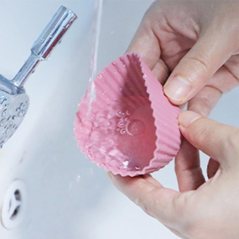 Cupcake Liners Reusable Silicone Baking Cups Non-Stick Muffins Mold Accessories gallery