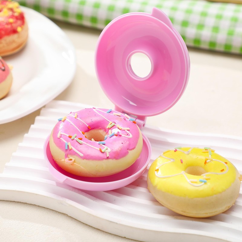 Pink Round Donut Cake Pop Mold Plastic Cake Pop Press Molds Shapes 3.46 Inch ... gallery
