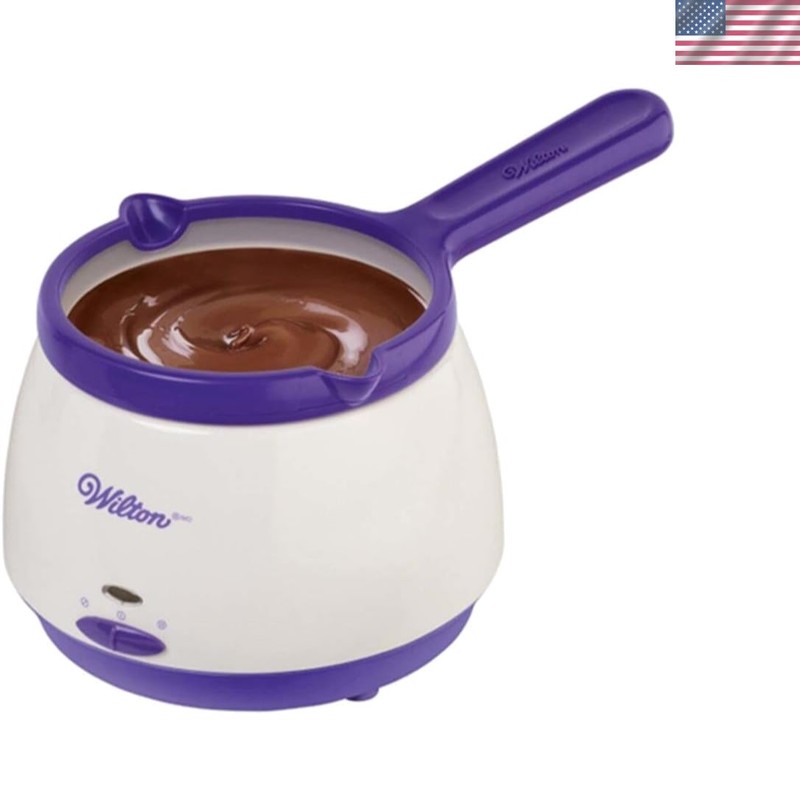 Professional Candy Melting Pot with Dual Easy-Pour Spouts and Safety Features