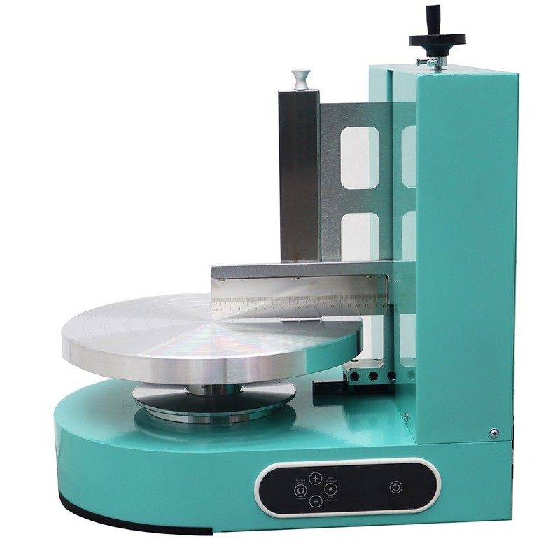 110V Electric Cake Cream Spreading Coating Smearing Machine 4-12" Green Color