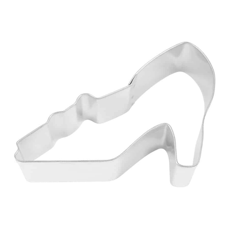 4" High Heel Shoe Cookie Cutter Tin Steel Princess Slipper Dress Up gallery