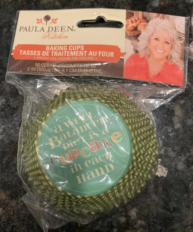 PAULA DEEN 6 PKGS , 3 PATTERNS BAKING CUPS 300 COUNT TOTAL NEW!!!!!!!!! gallery