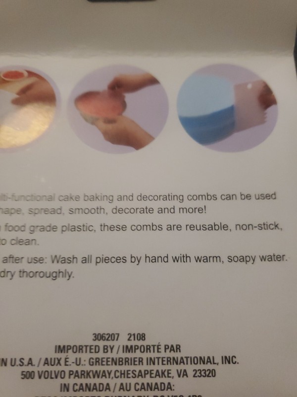 Voila Cake Frosting Shapers, 3-pc. Sets gallery