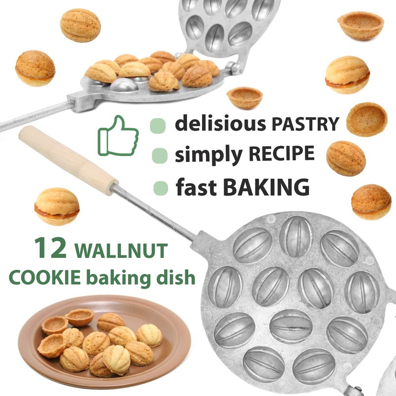 Walnut Cookie Mold Maker 12 - Oreshki Mold Maker - Walnut Cookie Molds - ÐžÑ€... gallery