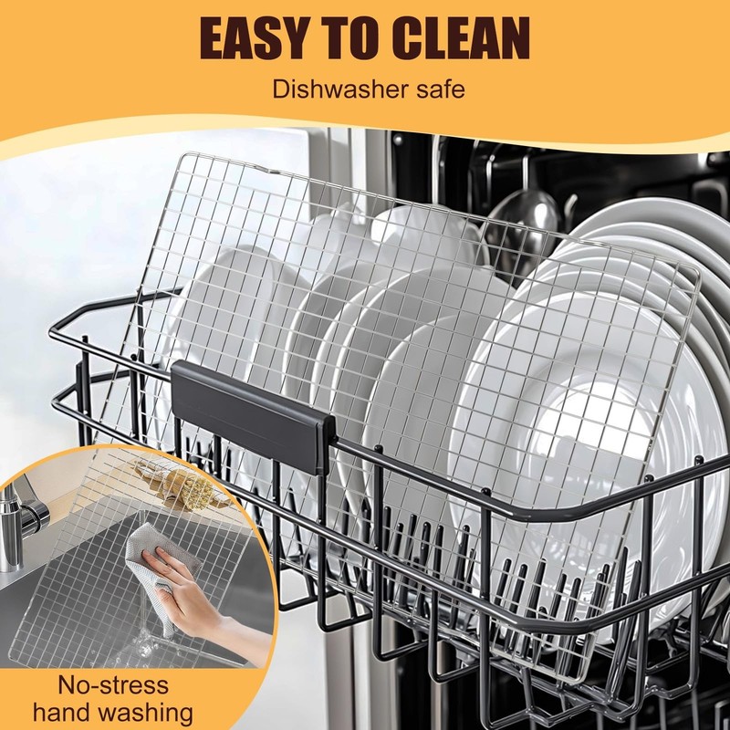 Cooling Racks for Cooking and Baking – 2 PCS 10" x 16" Heavy Duty 304 Stai gallery