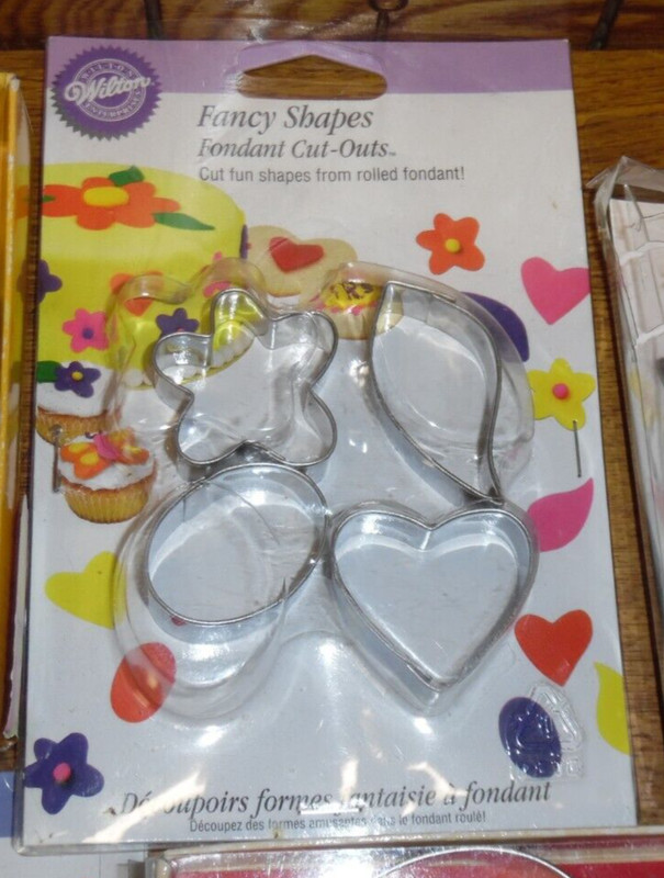 Assorted Wilton Cookie Cutters - Blossom Easter Fancy Alphabet Farm Animals gallery