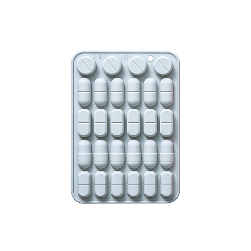 Pill Shape Silicone Molds, Pill Shape Themed Baking Moulds For Chocolate