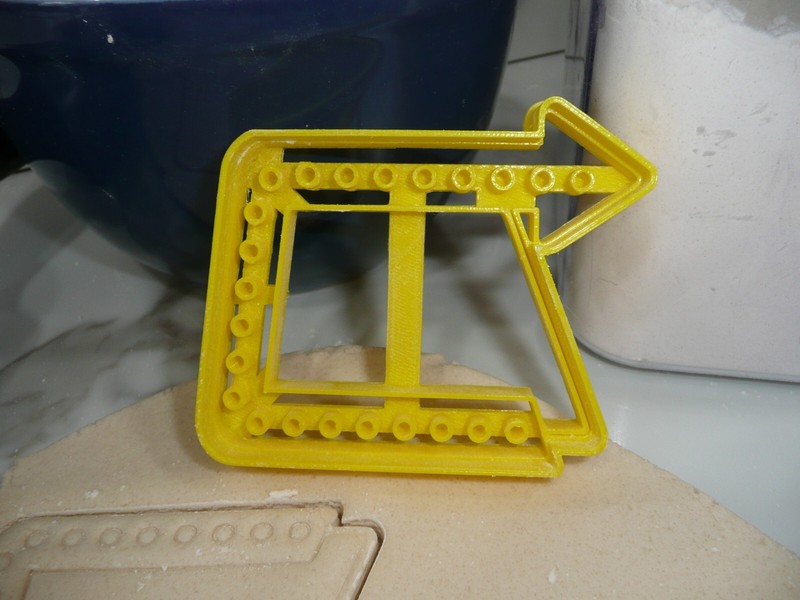 RETRO NEON ARROW SIGN COOKIE CUTTER MADE IN USA PR5515 gallery