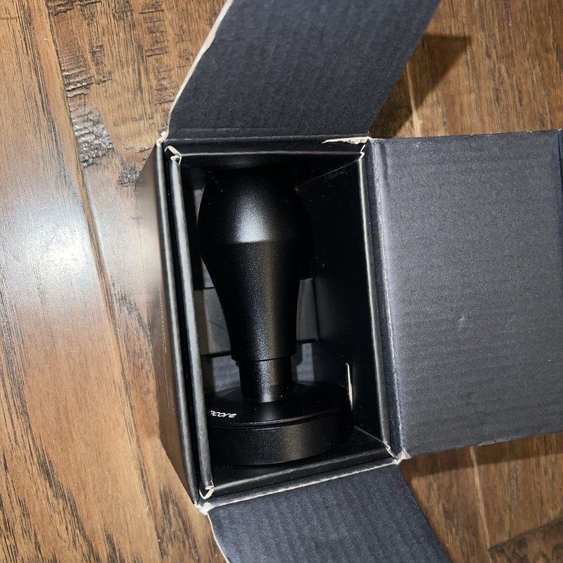 Normcore Steel Flat Base Coffee Tamper 58mm 58 Spring Loaded Barista gallery