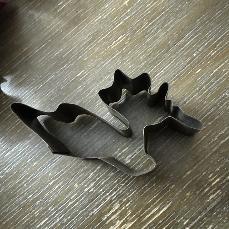 Vintage Christmas Cookie Cutter Reindeer Small gallery