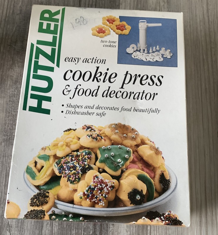Hutzler Cookie Press & Food Decorator In Box Unused Vintage Made In Germany