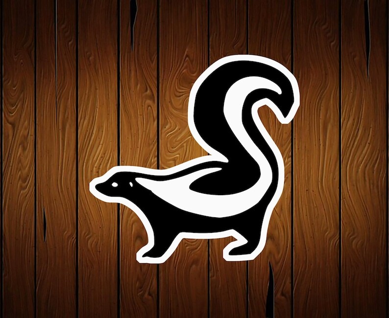Skunk Animal Cookie Cutter - 3D Printed Food Safe PLA Plastic gallery