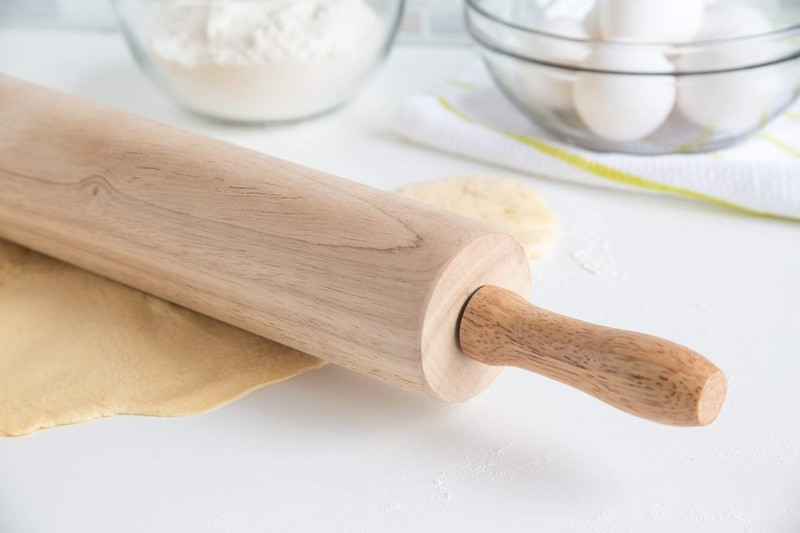 19-Inch Wooden Rolling Pin gallery