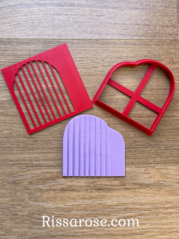 Arch cutter set with lines double arch