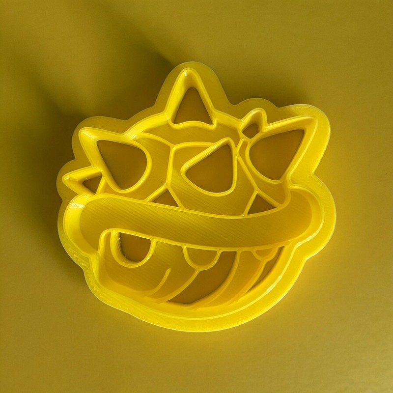 Turtle Shell From Mario Cookie Cutter Polymer Clay Fondant Baking Craft Cutter