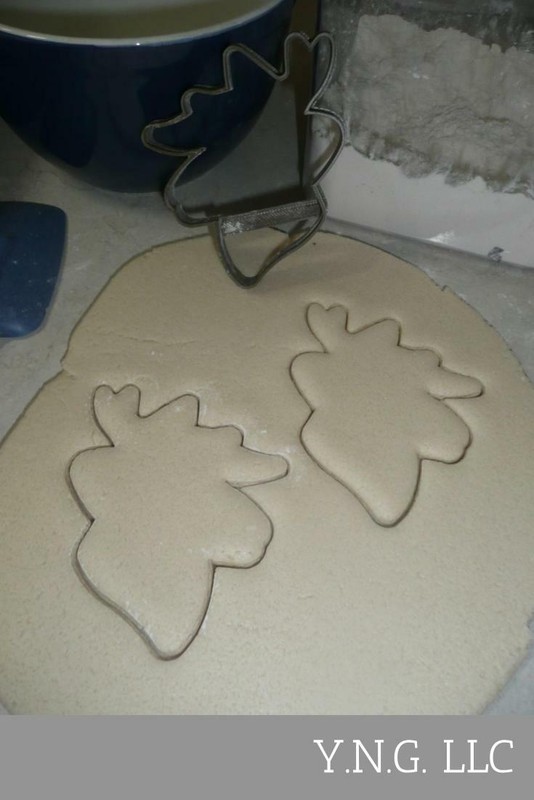 DEER HEAD WITH ANTLERS OUTLINE SIDE VIEW FACING ANIMAL COOKIE CUTTER USA PR3623 gallery