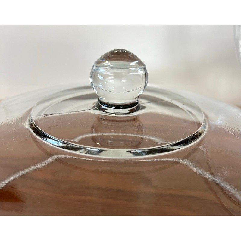 Vintage 6 in 1 Pedestal Glass Cake Stand with Dome gallery