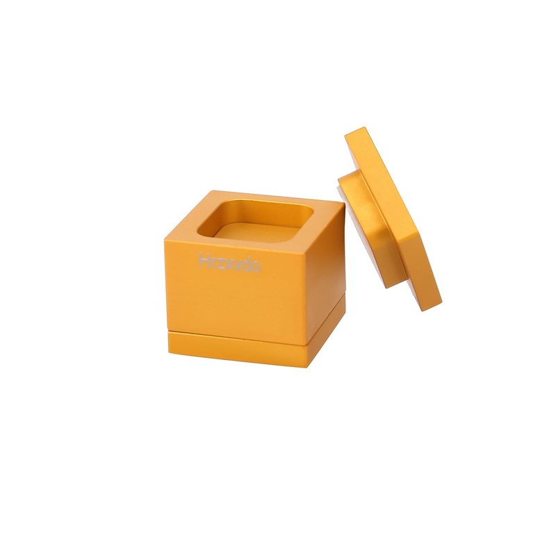 PrePress Aluminum Mold Golden 1.5×1.5 Inch DIY Extracting Press Tool Hardware