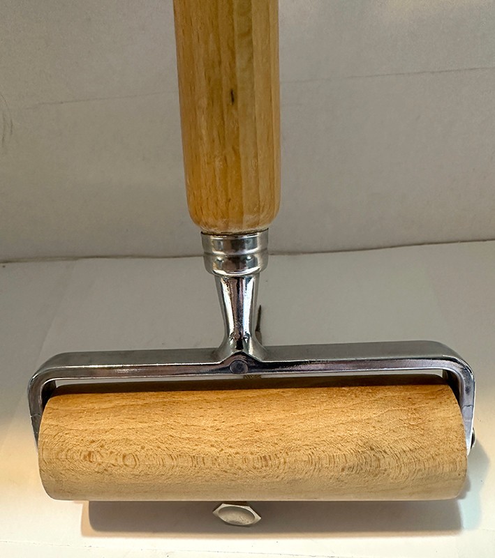 Double Rolling Pin Chef Dough And Pizza Wooden Roller Double Ended Nice Wood... gallery