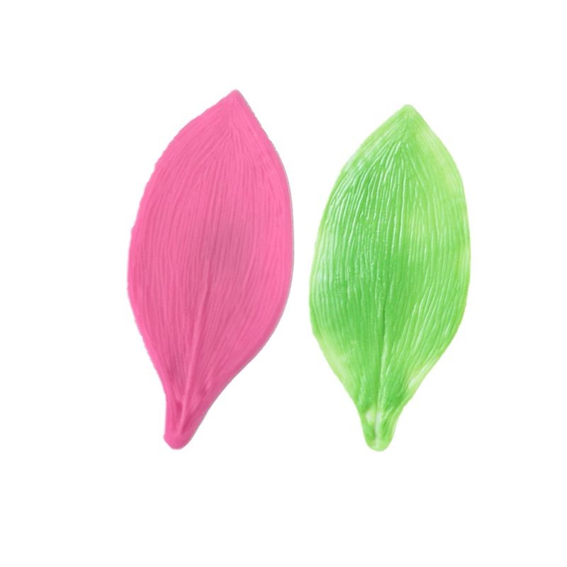5pcs/set Leaf Silicone Mold Fondant Cake Decorating Tool Peony Rose Floral Petal gallery