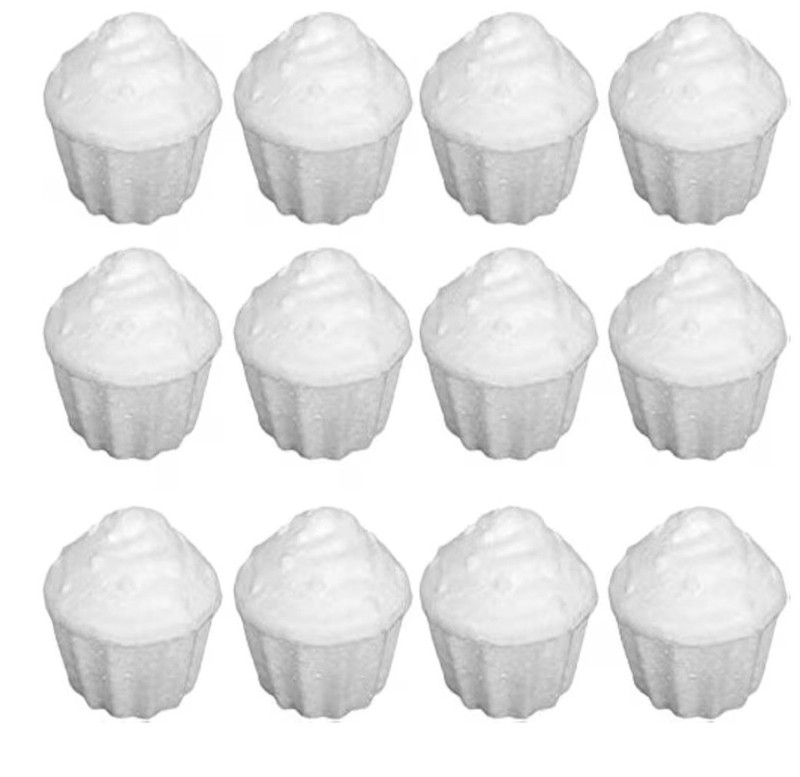 24pcs Foam Cupcake Model