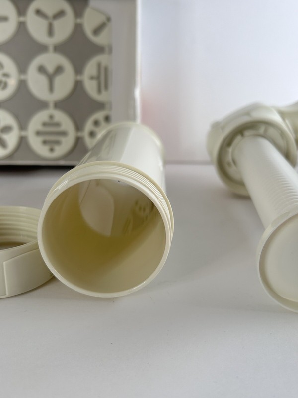 Cookie Press & Food Decorator Hutzler New Open Box Complete Retro Holiday Baking gallery
