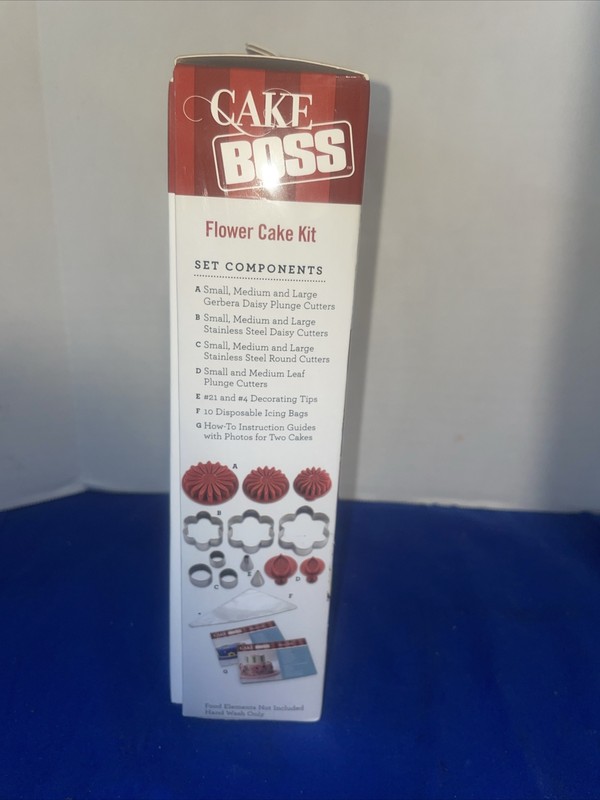 Cake Boss FLOWER Cake Kit 25 Pc Decorating TLC Birthday Fondant Cookies Cupcakes gallery