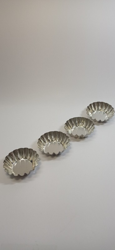 4PCS Baking Tool Egg Tart Aluminum Cupcake Cake Cookie Flower Mold Mould Tin gallery